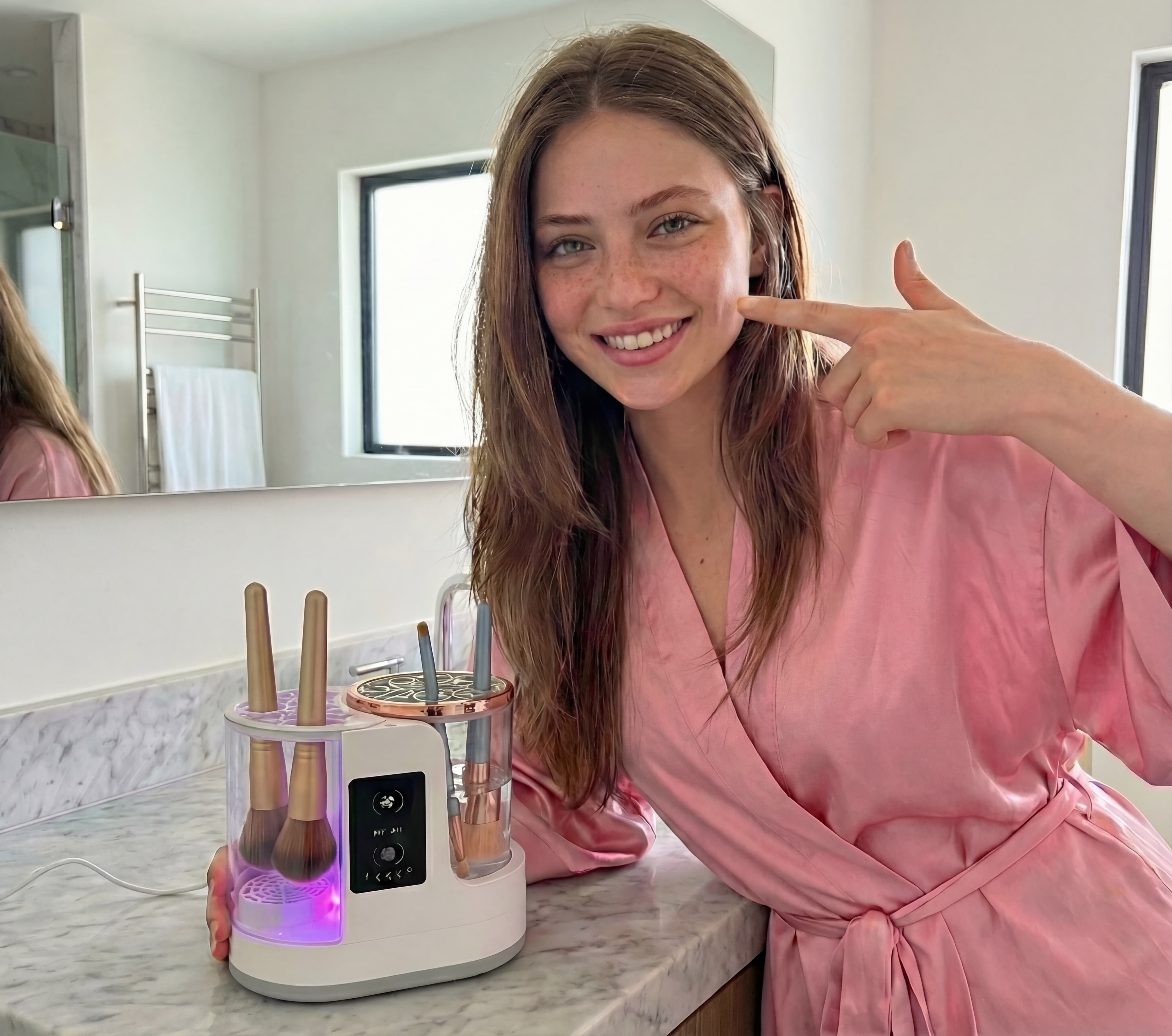 LUMIÈRE Brush Spa - Clean brushes in 60 seconds